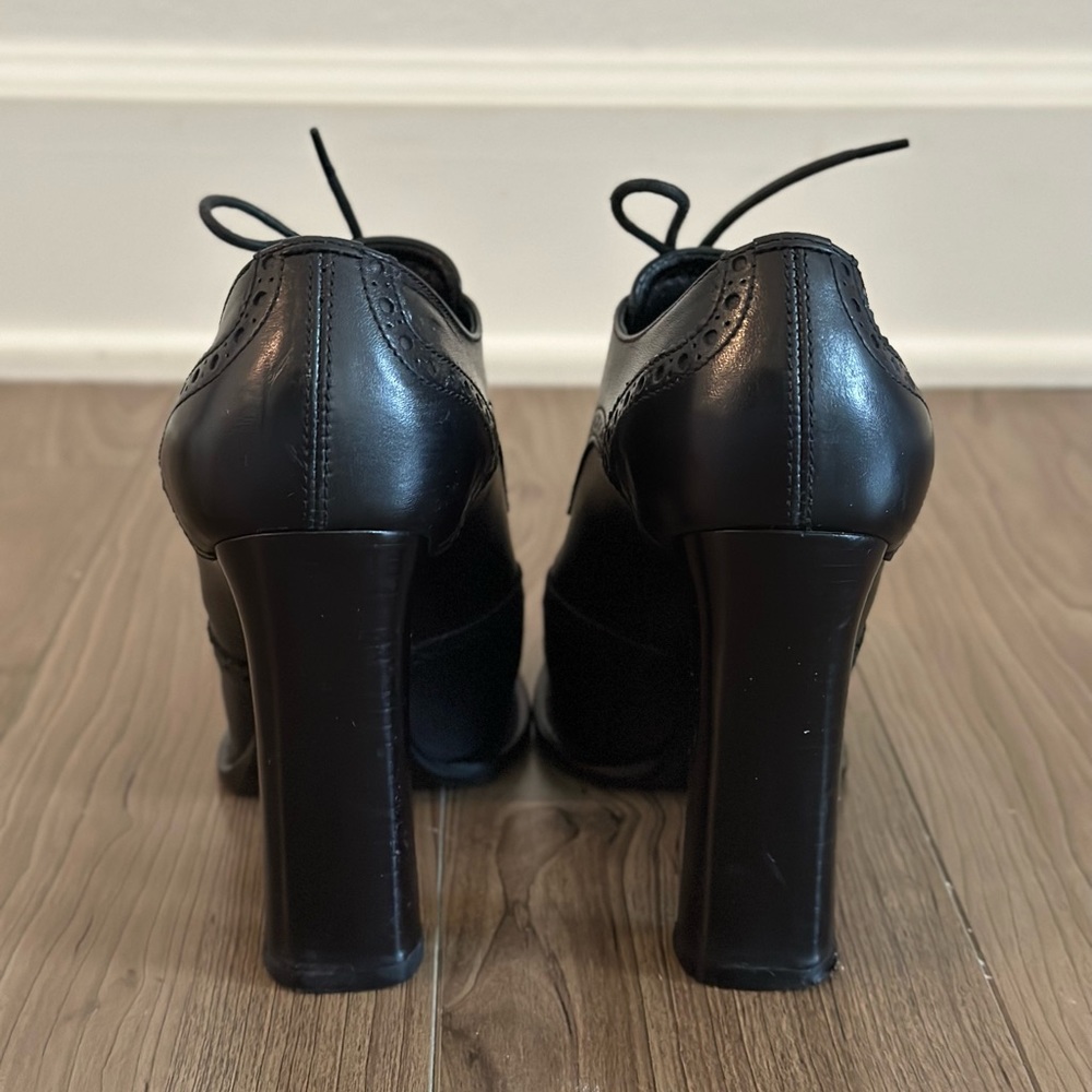 Louis Vuitton Square Toe Hidden Platform Oxford B… - image 5